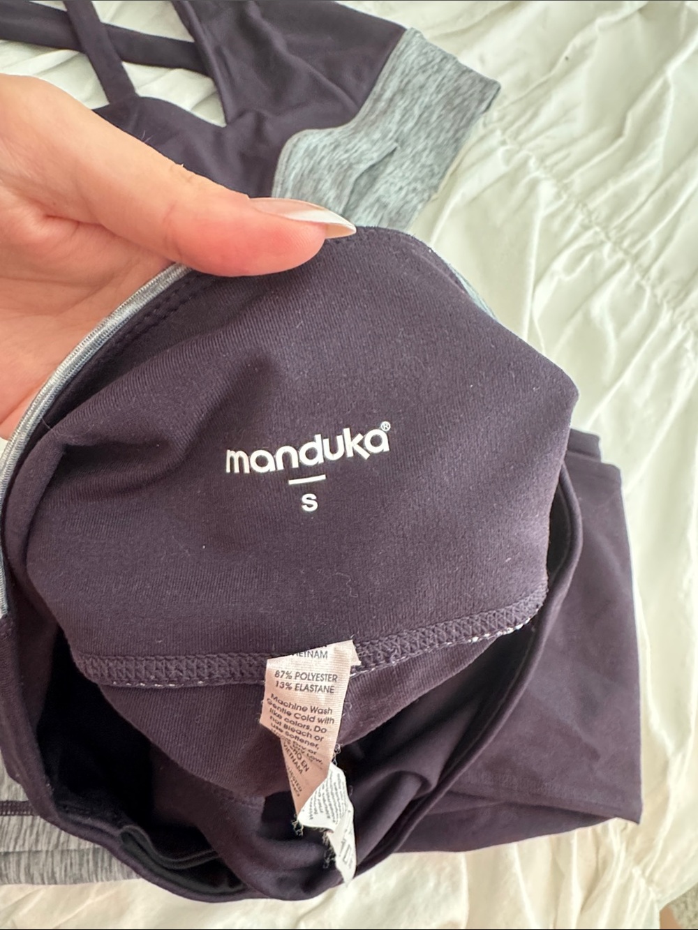 manduka Purple Matching Set - Picture 2 of 4